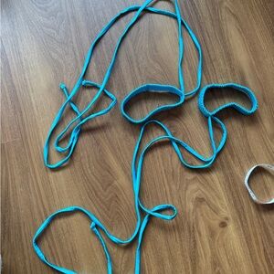 ✨3 for $10 Vibrant Blue Rave Leg Wraps